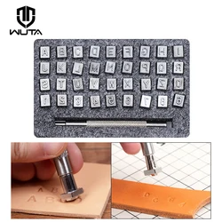 37pcs Leather Alphabet Stamps Punch Capital Letters & Number Stamping Tools Set DIY Custom Name Logo Punching Tool 4mm/6mm Metal