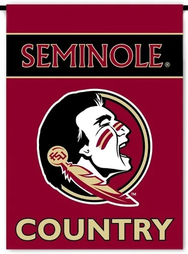 Florida State University Seminoles Premium Garden Flag Banner, Double Sided, Cou aax
