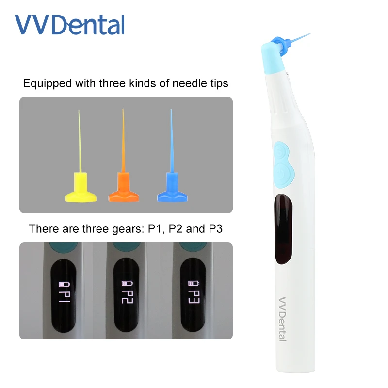 

Display Screen RW-7 Dental Endo Activator Root Canal Sonic Irrigator with 60pcs Tips Endodontic Activator Motor Endomotor