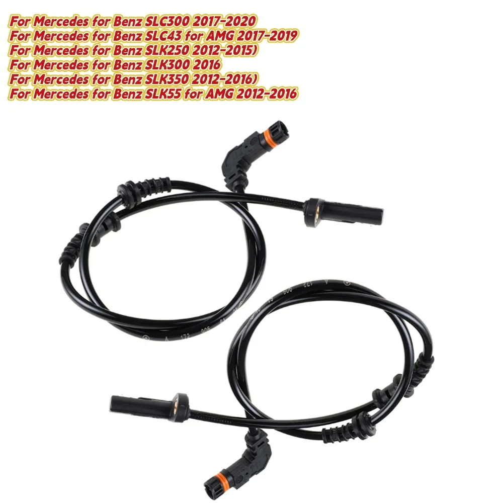 1 Pair Front ABS Wheel Speed Sensor For Mercedes For SLK For SLC R172 1729056101 1729056101, 1725400017, A1729056101, A172540001