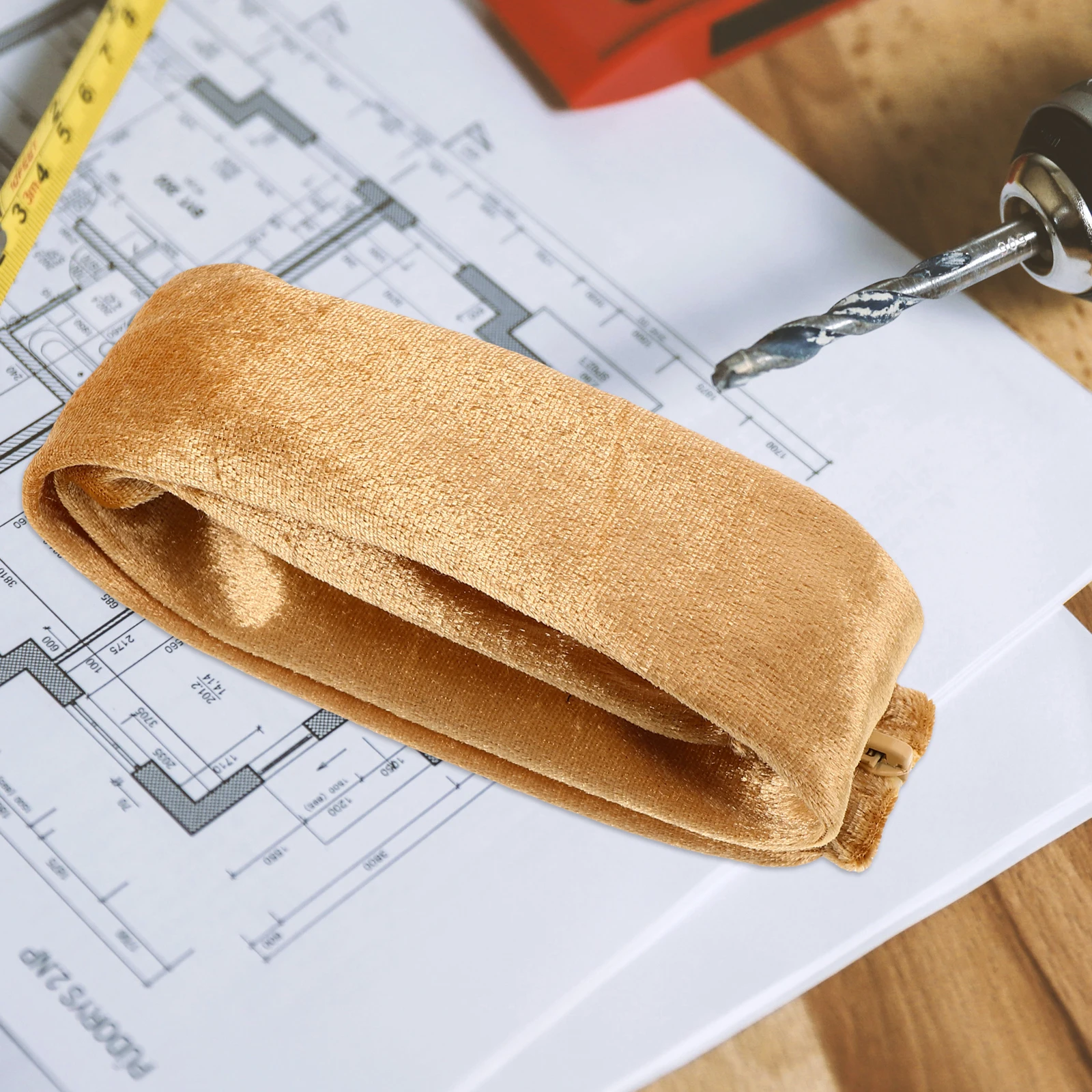 

Chandelier Chain Cover Fabric Sleeve with Zipper Protective Cord Hider Easy Install Chain Cover for Pendant and Ceiling Lights