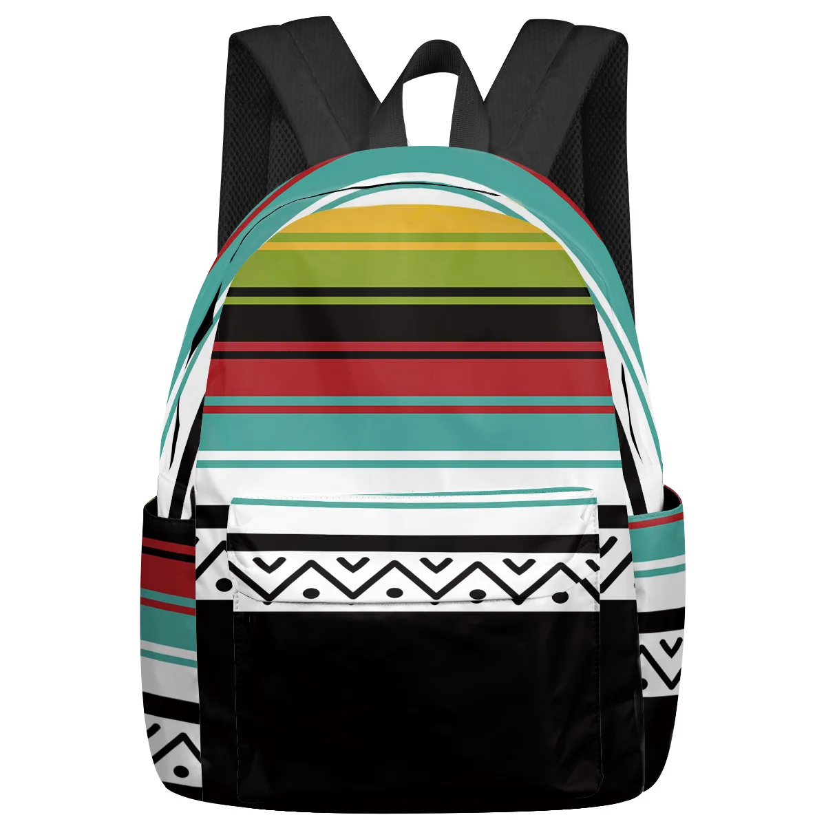 

Bohemian Ethnic Style Stripes Pattern Backpacks Teenagers Student School Bags Laptop Backpack Men Women Female Travel Mochila