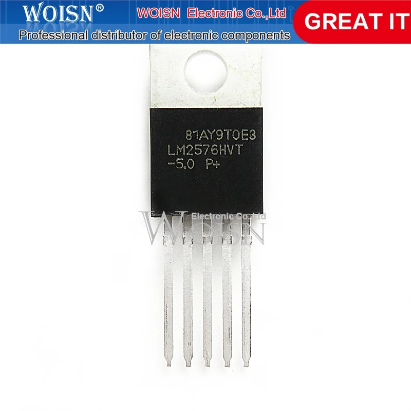 10PCS LM2576HVT-5.0 LM2576HVT TO-220-5