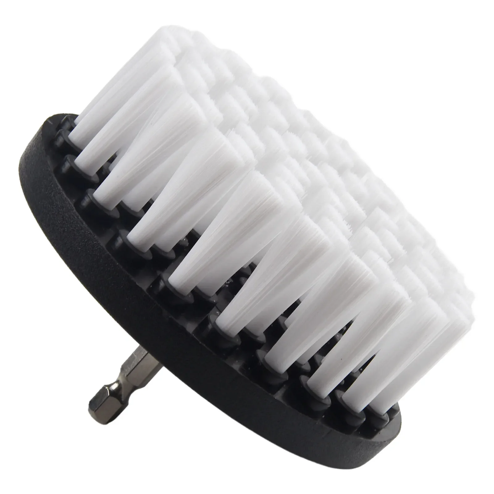 Effortless Cleaning From Every Angle 4in Electric Drill Brush for Upholstery, Carpet, Tile Remove Dirt and Stains with Ease