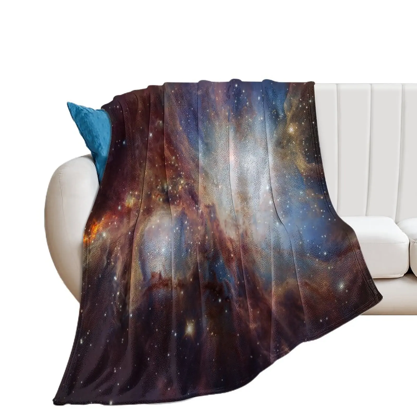 

Orion Nebula star formation M 42 Messier 42 ESO Space Telescope Picture HD HIGH QUALITY Throw Blanket Hairy Cute Plaid Blankets