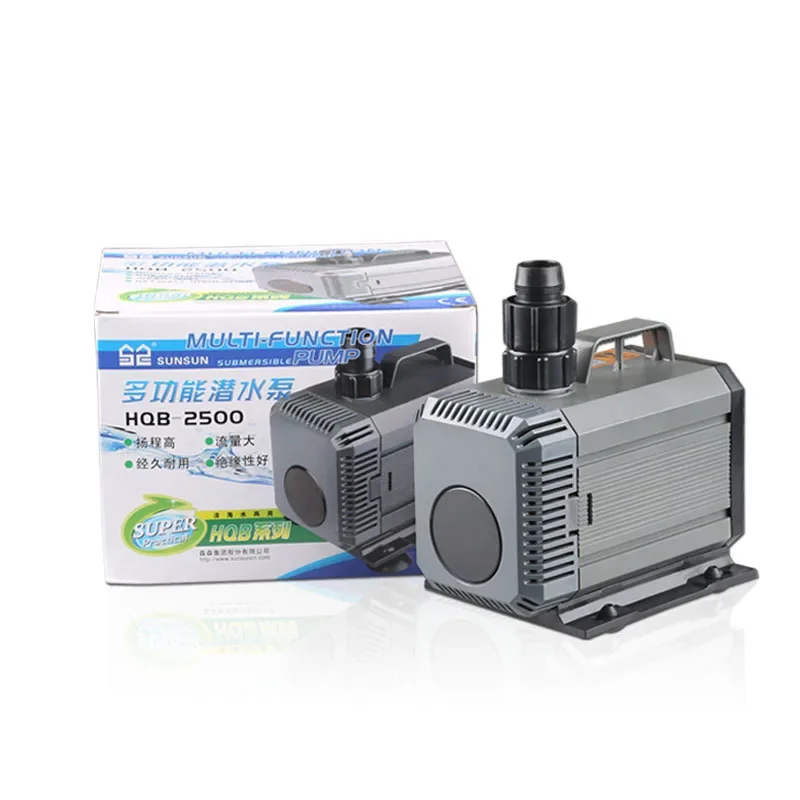 

24-200W Fountain Aquarium Water Pump 220V Amphibious Fish Tank Water Change Circulation Filter Silent Submersible Oxygenation Pu