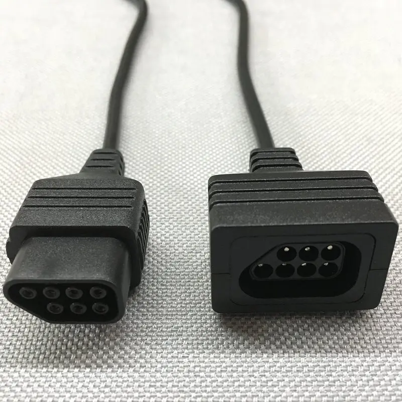 For NES Nintendo Controller Extension Cable,7‑Pin For FC Game Console