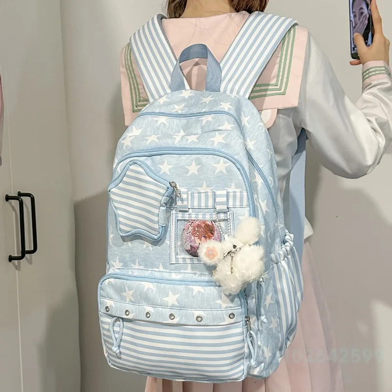 2026 New Women's Backpack Fashion High Quality Wear Resistant Women's Travel Backpack Cute Large Capacity Student Backpack