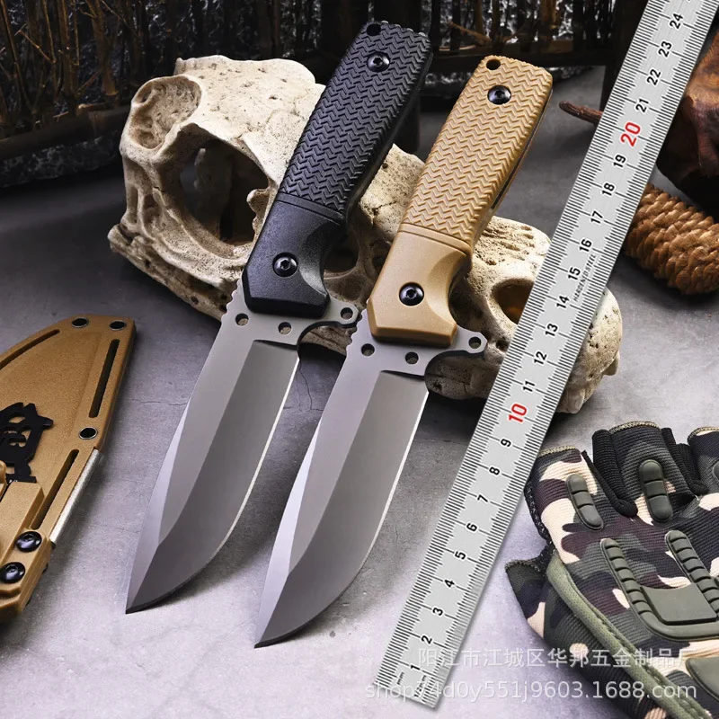 

High Hardness Portable Camping Outdoor Folding Knife Fixed Blade Hunting Survival Tactica Utility Self-defense Knives EDC Tools