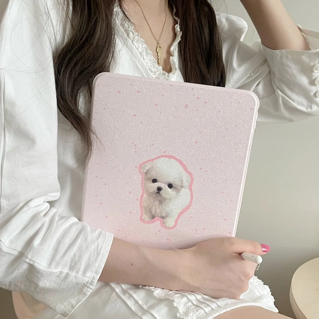 

Case for New iPad 10.2 Pro 11 9.7 12.9 Mini 6 5 10.5 Air 3 Smart Cover with Pencil Holder for iPad 10th 9th 8th 7th Generation