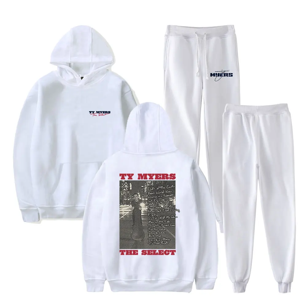 Ty Myers Tracklist Hoodies Jogger Pants The Select Tour Merch Cosplay Women Men Fashion Streetwear Sweatshirts