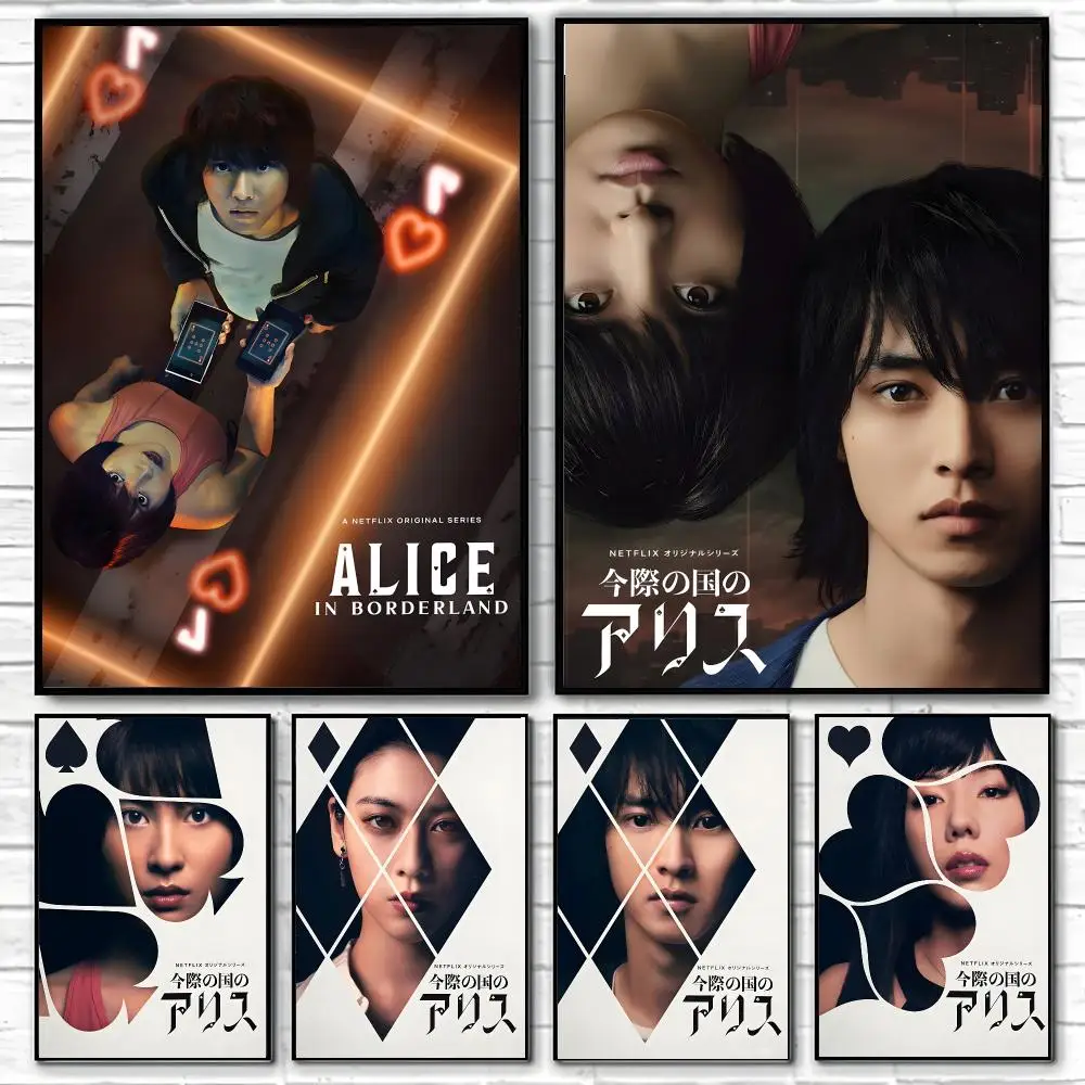 TV Series Alice in Borderland Poster Poster High Quality Wall Art for Home Office Bedroom Living Room Perfect