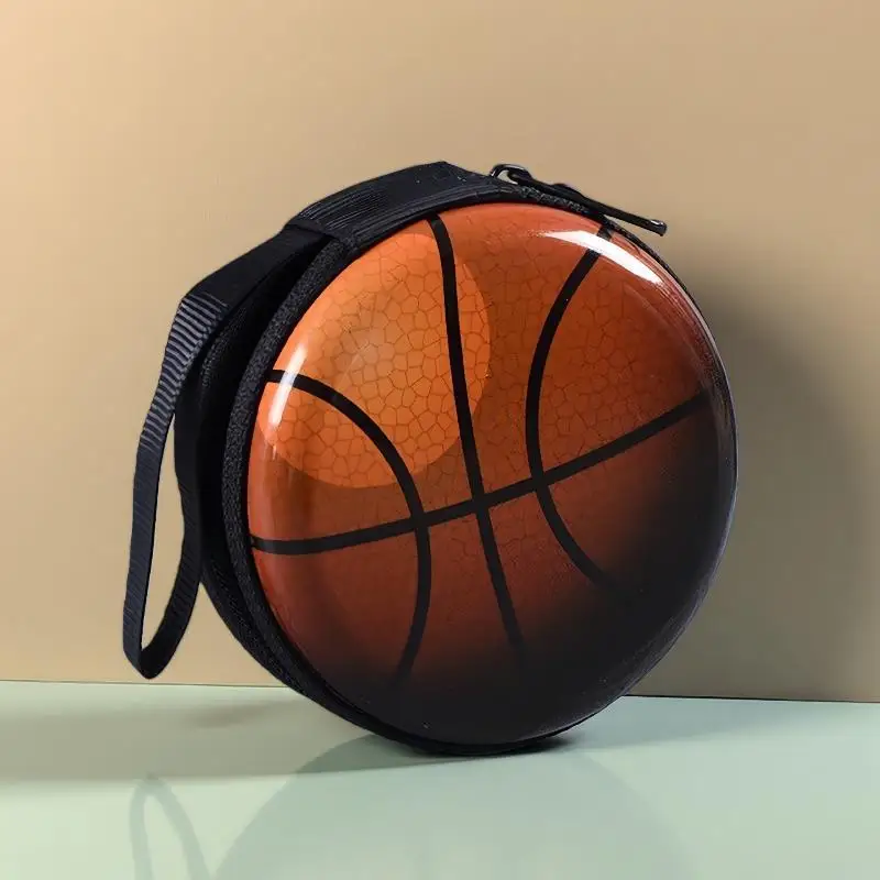 Creative Ball Pattern Coin Purse For Kid Boys Girls Small Gift Fashion Change Purses Mini Wallets Zipper Storage Box
