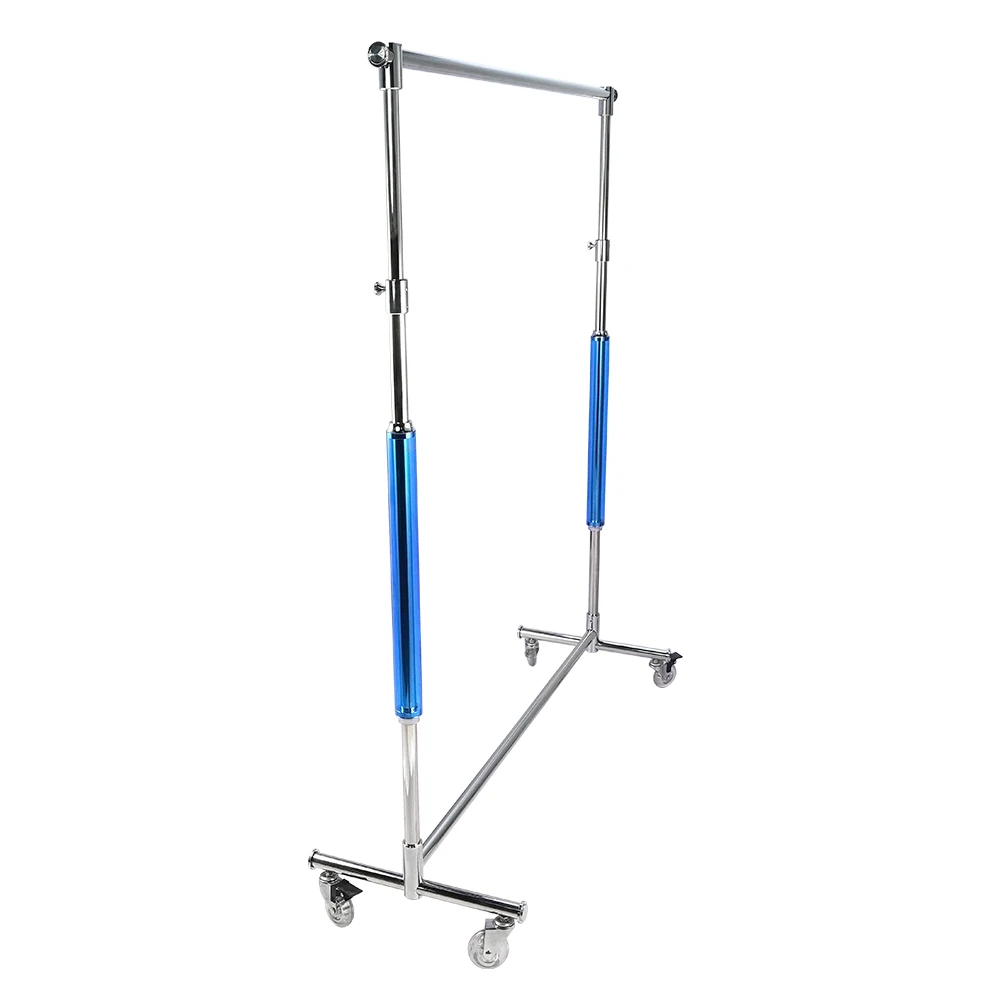 Commercial Eco-Friendly Multifunctional Rolling Garment Display Rack Modern Style Floor-Standing Clothes Hanger For Shop Use