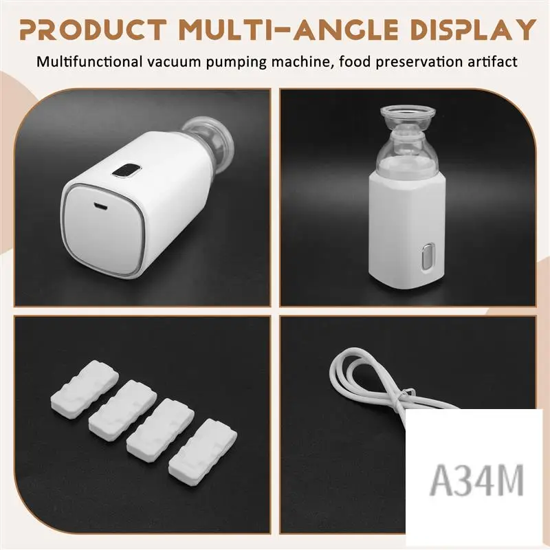 

A34M-вакуумный мешок для хранения нити, герметичные пакеты, электрический зарядный насос для 3D-принтера, сушилка нити