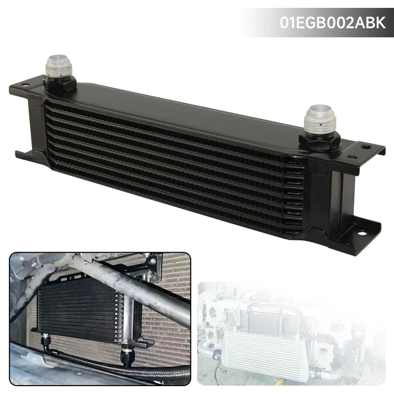 AN10 Oil Cooler 9 Row 248MM 7/8