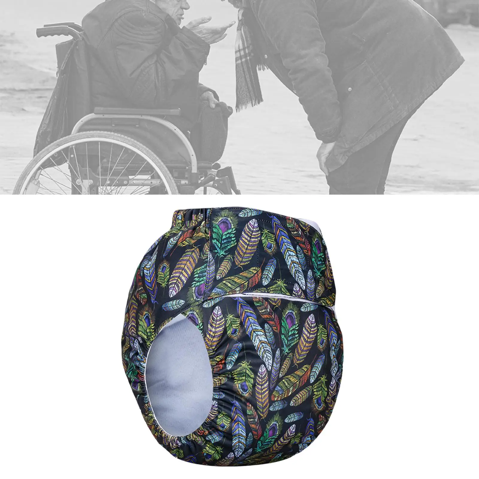 

Waterproof Pants Night Portable Washable for Old People Disabled Women