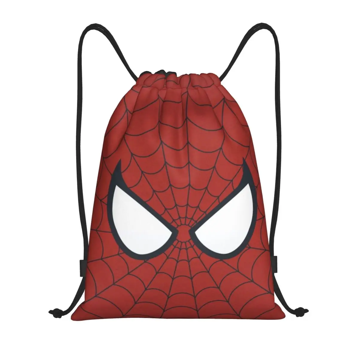 Spider Man Drawstring Back Pack Bag Travel Storage Package Teenagers Beach Tote Bag School Sport Shoe Bag Portable