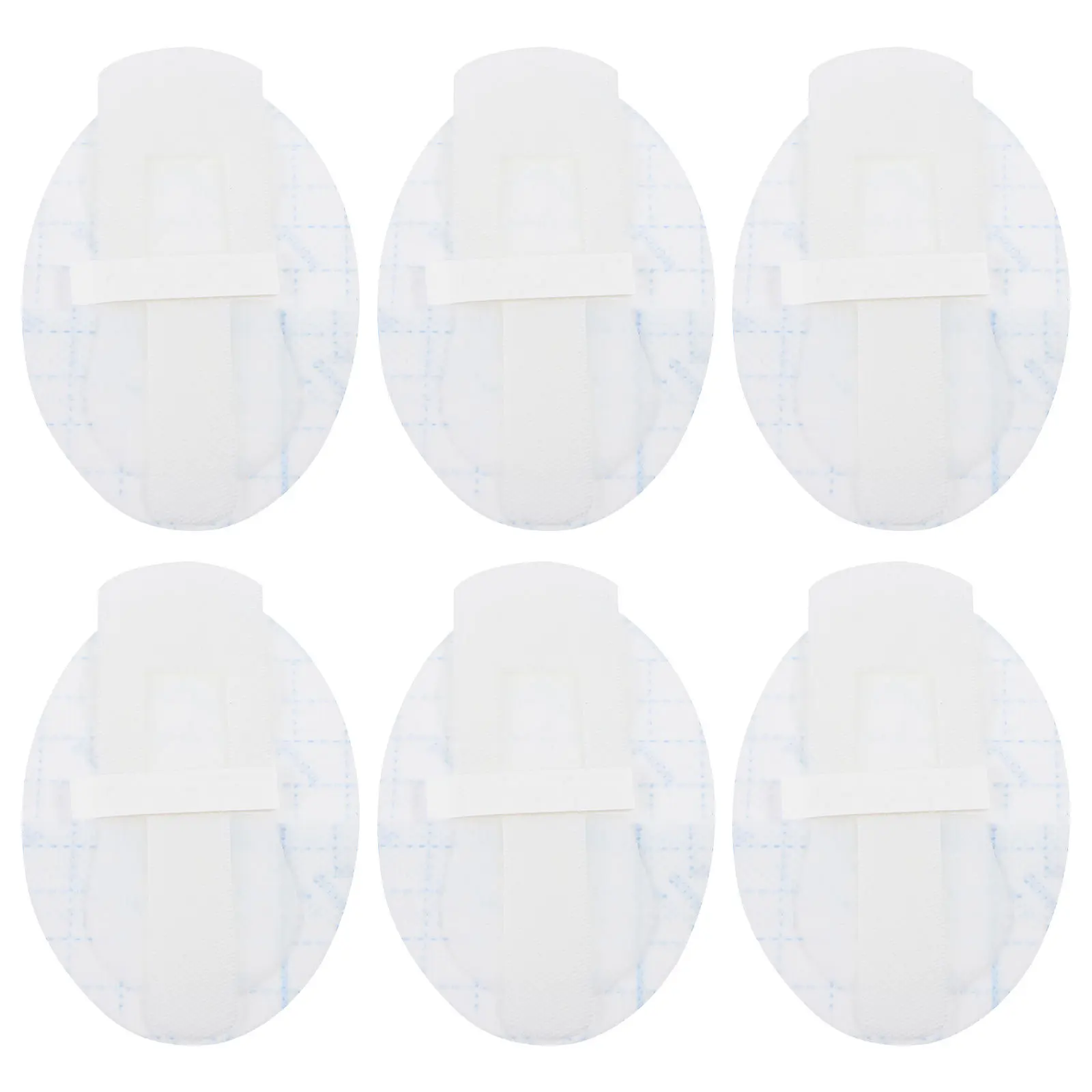 

6 Pcs Catheter Fixation Fixed Adhesive Fixing Sticker Holder Urine Tube Non-woven Fabric