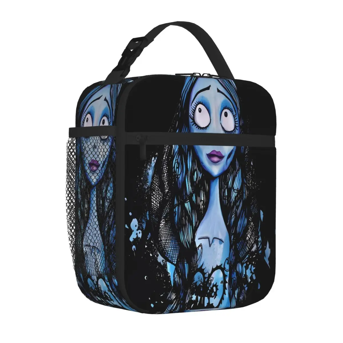 Bestselling Watercolor Corpse Bride Sporty Snack Bag Office Meal Prep Thermal Food Carrier