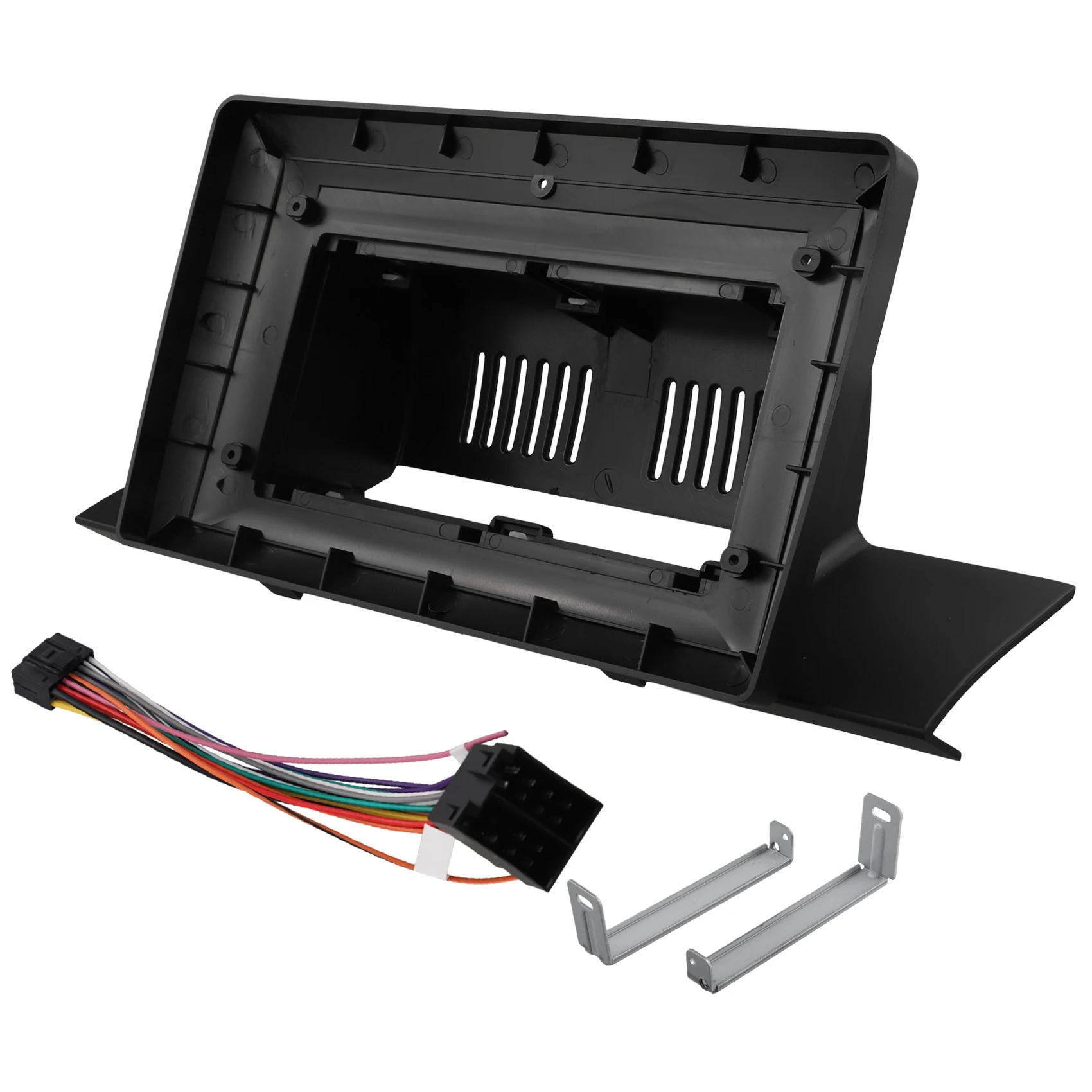 

L10A Car Frame Fascia Adapter Android Radio Dash Fitting Panel Kit For Benz S Class W140