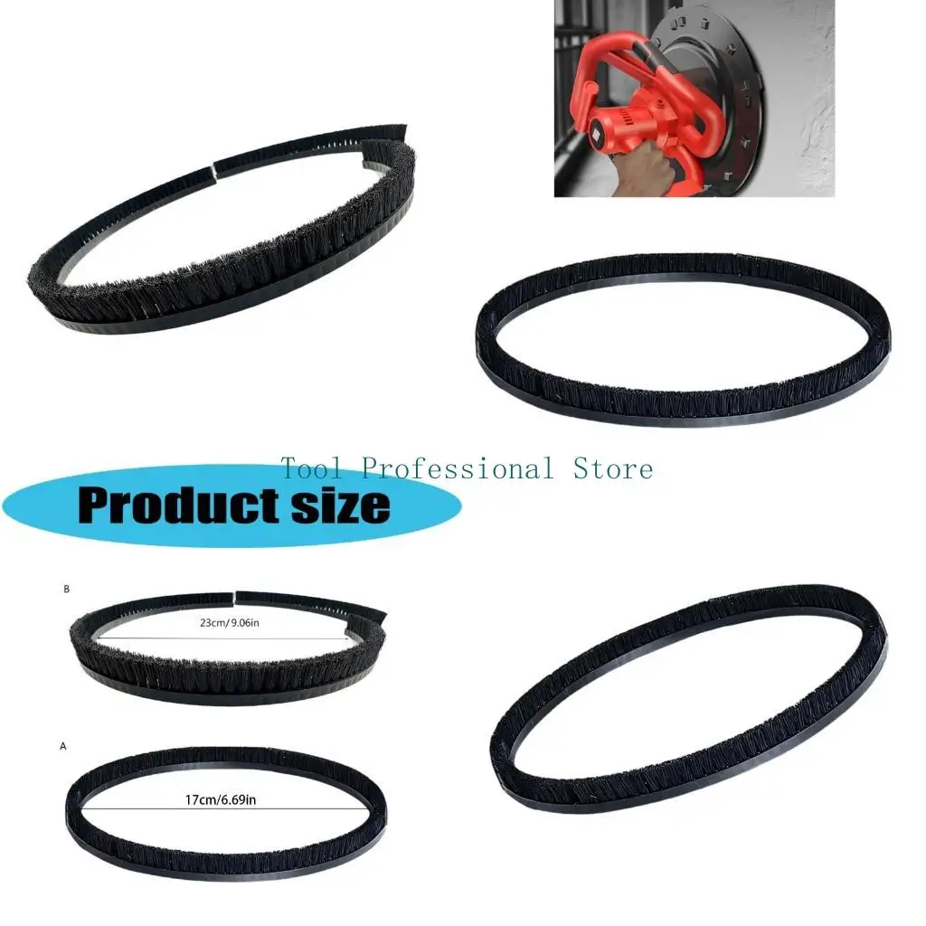 

57QF Lightweight 9inch 225mm Sanding Pad Brush For Electric Wall Sander Grinding