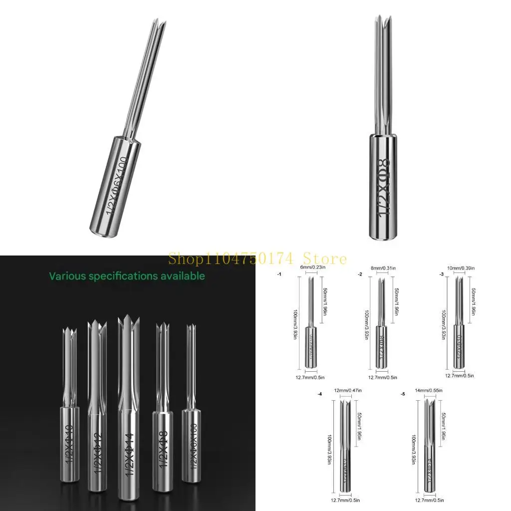 Reliable Woodworking Mortise 4Flute Woodworking Routers Bit For Smooth Use Top Sale