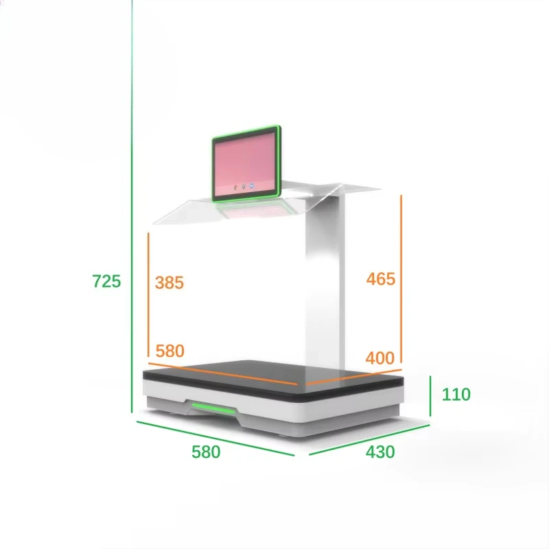 Scherm Geautomatiseerde betalingsweegschaal POS Product Zelfbediening Digitaal elektronisch LCD