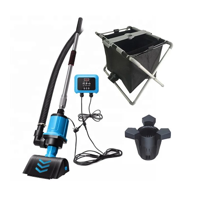 Robotic Pool Cleaner IPX7 Waterproof Long Battery Life Strong Suction Fish