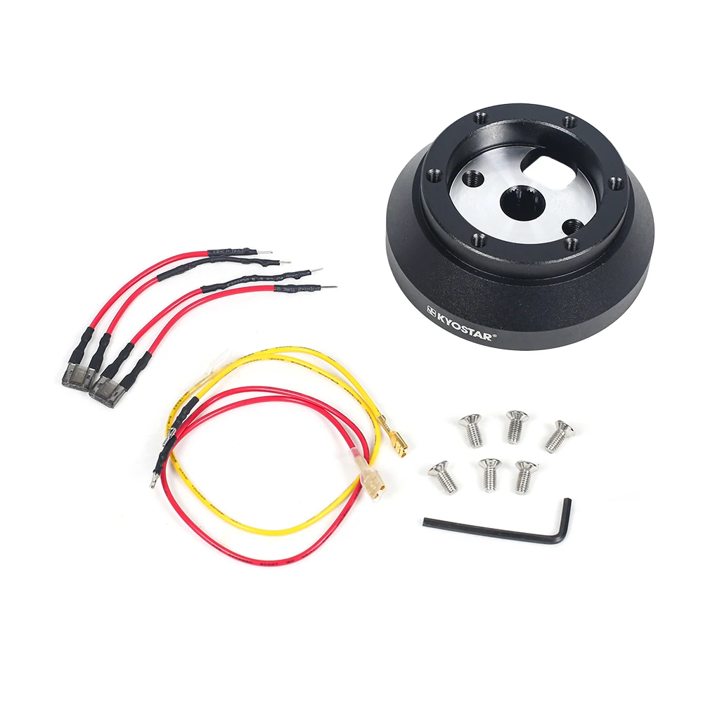 

E177H Billet Aluminum Steering Wheel Short Hub Adapter Boss Kit for Cadillac CTS for Chevrolet Corvette Cobalt Silverado Sierra