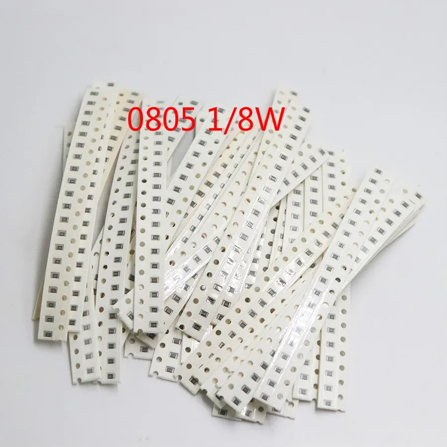 1206 0805 0603 SMD Resistor Kit Assorted Kit 1ohm-1M ohm 1% 33valuesX 20pcs=660pcs 1/4W 1/8W 1/10W Resistor Kit