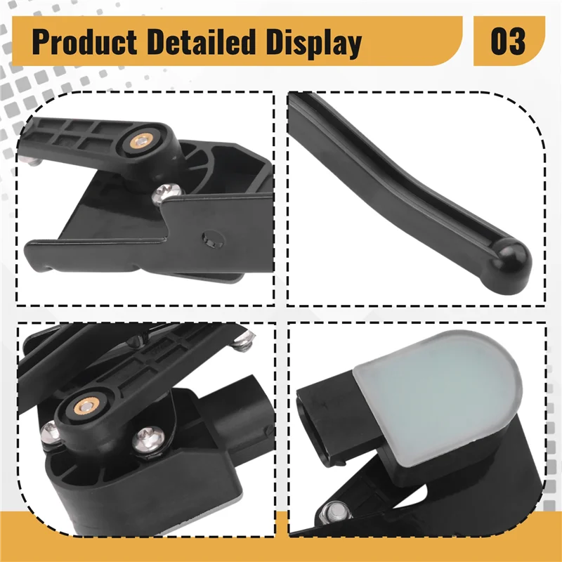 

ABXN-1Pair 56029595AC 56029594AB 4Pins Front Suspension Height Level Sensor Bracket For Dodge Ram 1500 2013-2014 56029594AA