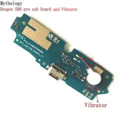 For Doogee S88 Pro USB Board for S88 Plus Vibrator Flex Cable Dock Connector 6.3