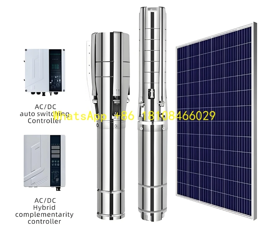 

Well Pumps for Agriculture Hydraulic Pumps Customizable Stainless Steel Solar Submersible Water Pump Low-Pressure