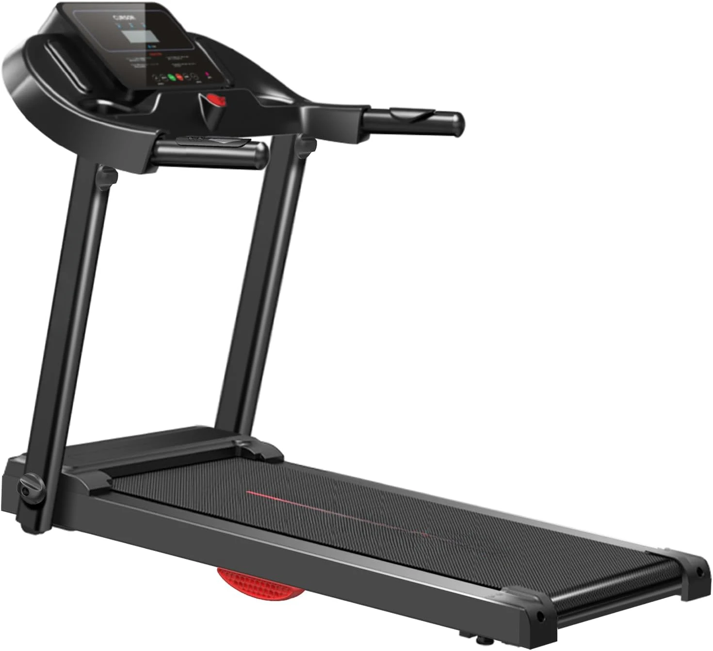 Home Folding Treadmill with Pulse Sensor, 2.5  Quiet Brushless, 7.5 MPH, 265 LBS Capacity