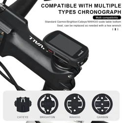 Soporte ciclocomputador GPS Garmin para bicicleta montaña aluminum
