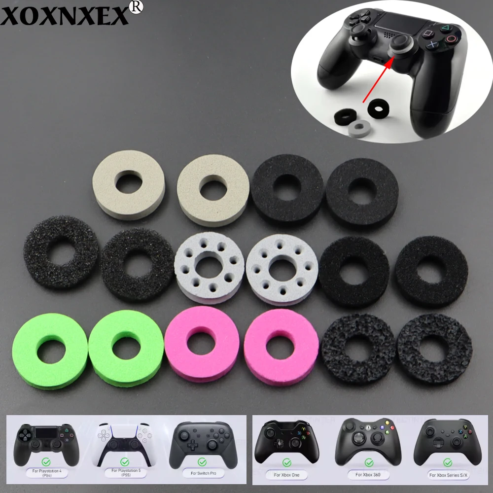 2pcs Precision Rings Yaner Aim Assist Rings Motion Control For NS Switch Pc Gamepad Controller Auxiliary Sponge Ring