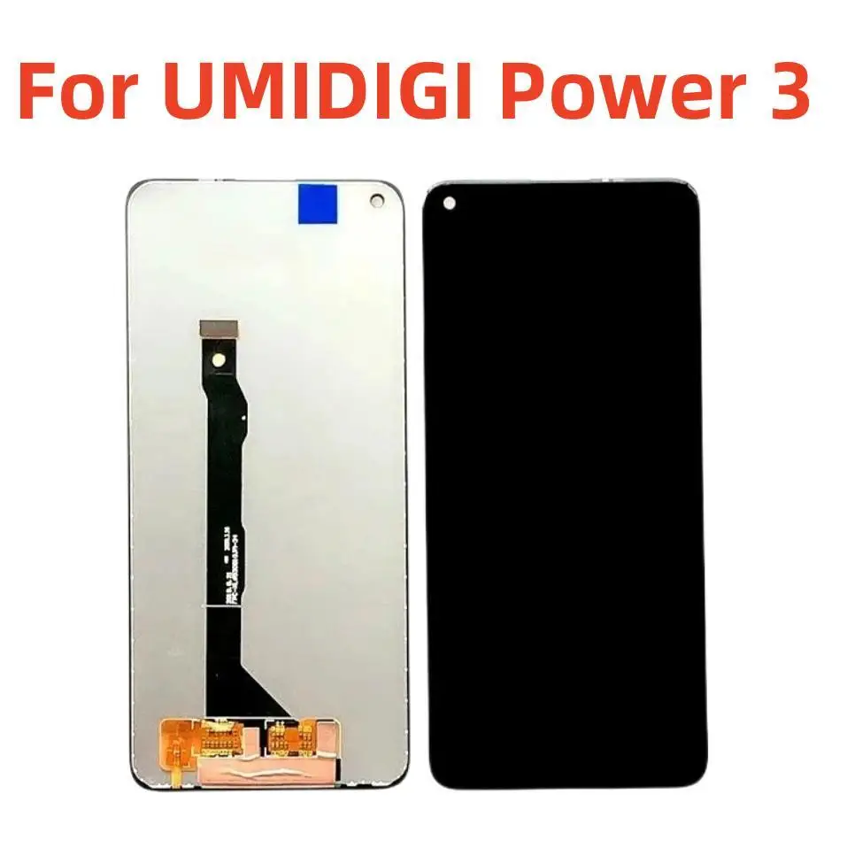 

100% original For UMIDIGI Power 3 LCD Display +Touch Screen Digitizer Assembly 100% Tested UMI Power3 LCD Replacement +tools