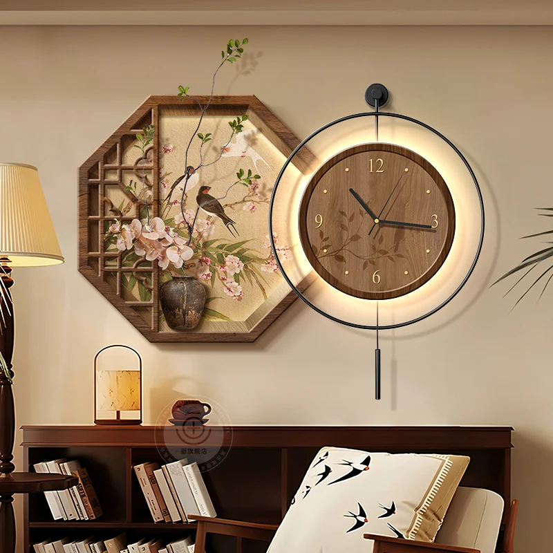 

Nordic Creative Wall Clocks Aesthetic Silent Restaurant Fashion Minimalist Clock Wall Cheap Reloj Pared Postmodern Furniture
