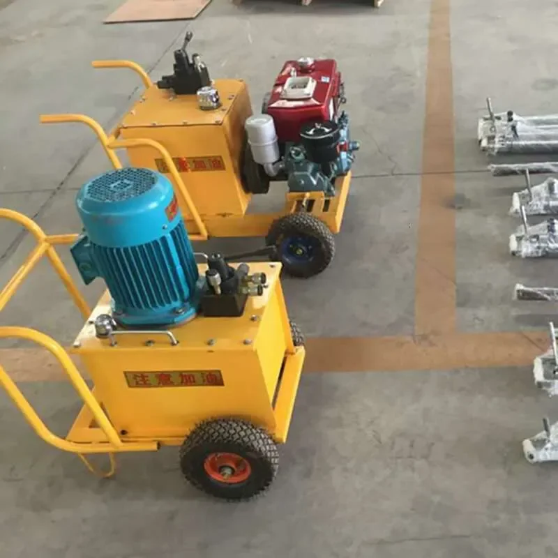 Rugged Diesel Hydraulic Rock Splitter For Mining Operation High Performance Stone Cracking Tool For Hard Rock Excavation