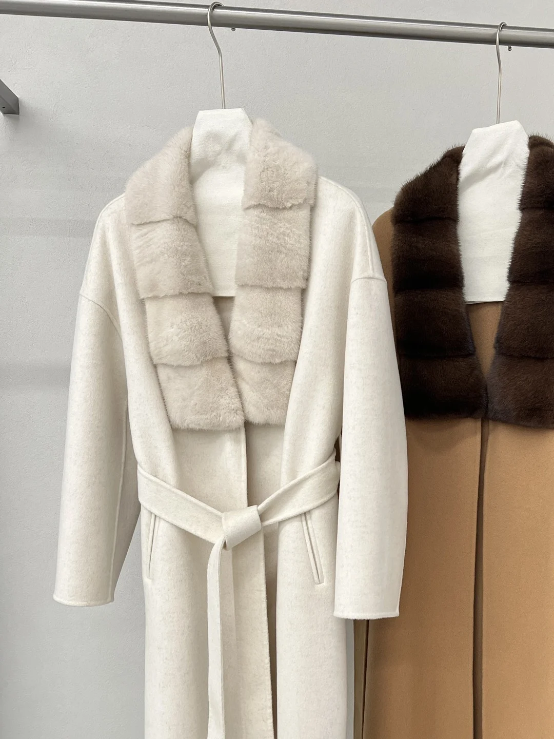 Women'S High-Quality Cashmere Coat (Sizes S/M) – Autumn/Winter 2026 Fabric: High-Count Blend (10% Cashmere, 90% Wool)