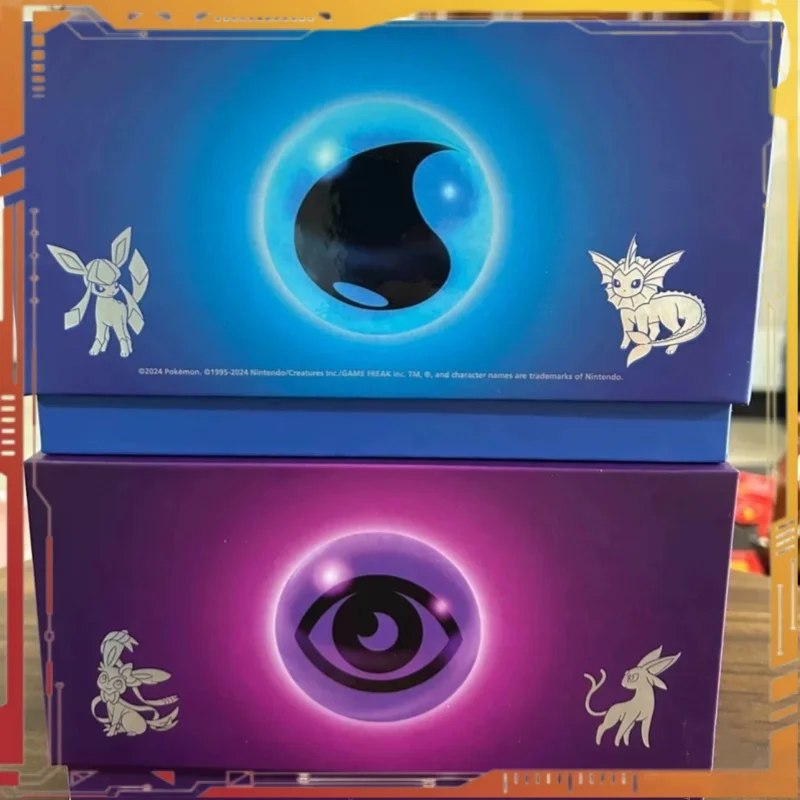 

Genuine PTCG Trading Card Simplified Chinese Version Box Brilliant Energy Book Gifts Box Water Super Attribute Collection Card