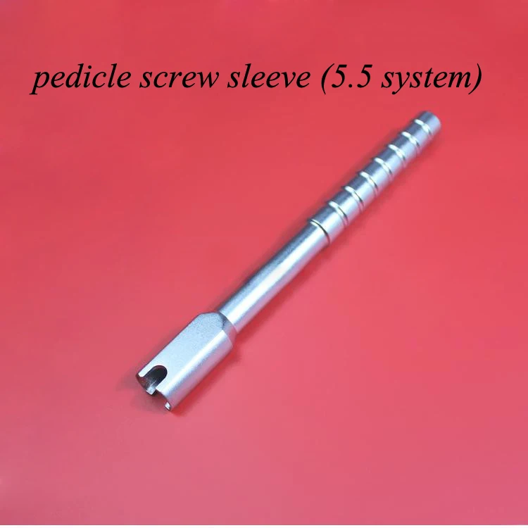 Orthopedic instrument spinal system use screw sleeve screw-rod system use sleeve stainless steel reposition use for orthopedist