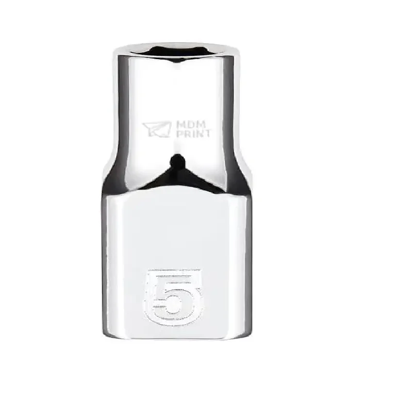 

1/4 in. Drive 5mm Metric 6-Point Socket with FOUR FLAT Sides