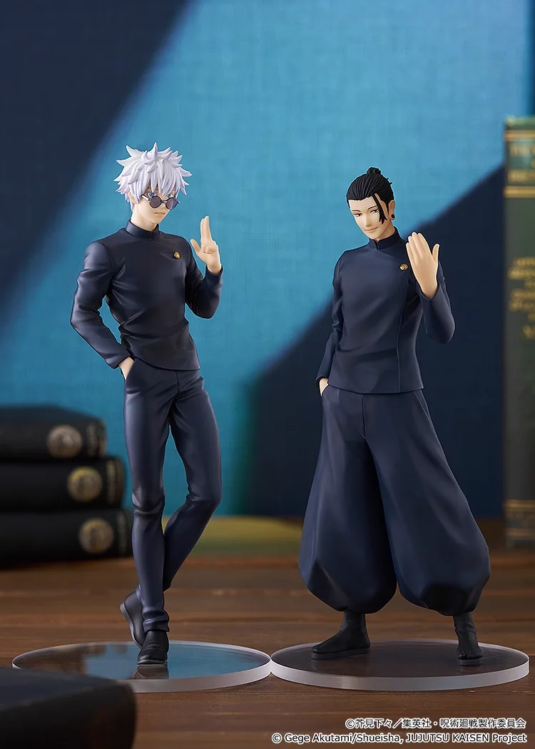 Original Anime Jujutsu Kaisen Satoru Gojo Geto Suguru Figure Toys Action Figurine PVC Model Collection 18cm Figura Doll Gift