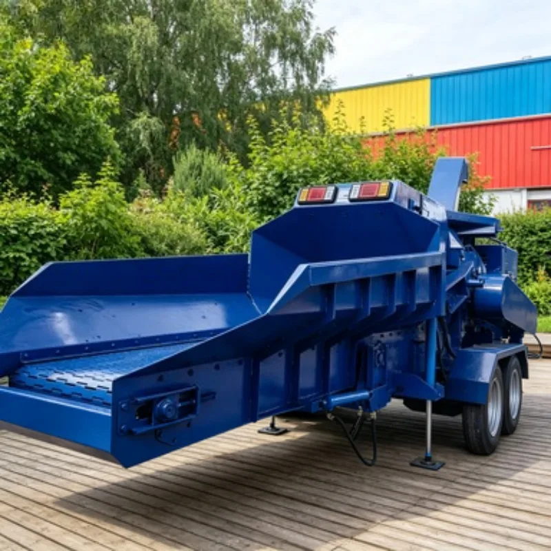 

Customized Multi-Power Petrol Diesel Electric Wood Chipper Shredder 5 Inch Quick Maintenance Garden Shredder Hot Sale