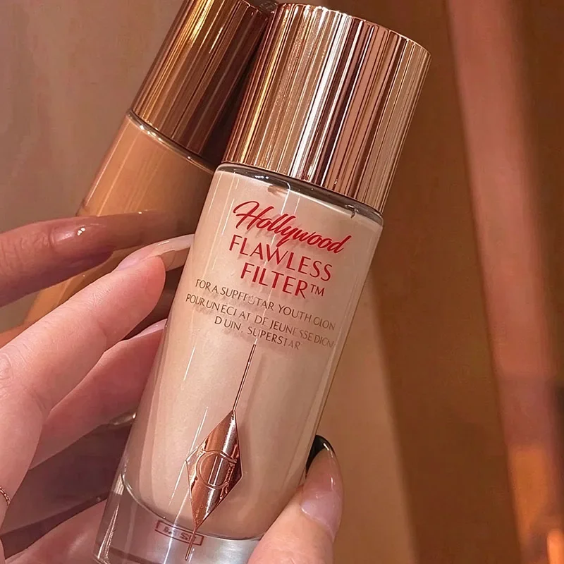 CT 5-Colors Starlight Beauty Natural Flawless Filter Foundation Make-up Gloss Liquid Before Makeup Liquid Highlighter Cosmetics