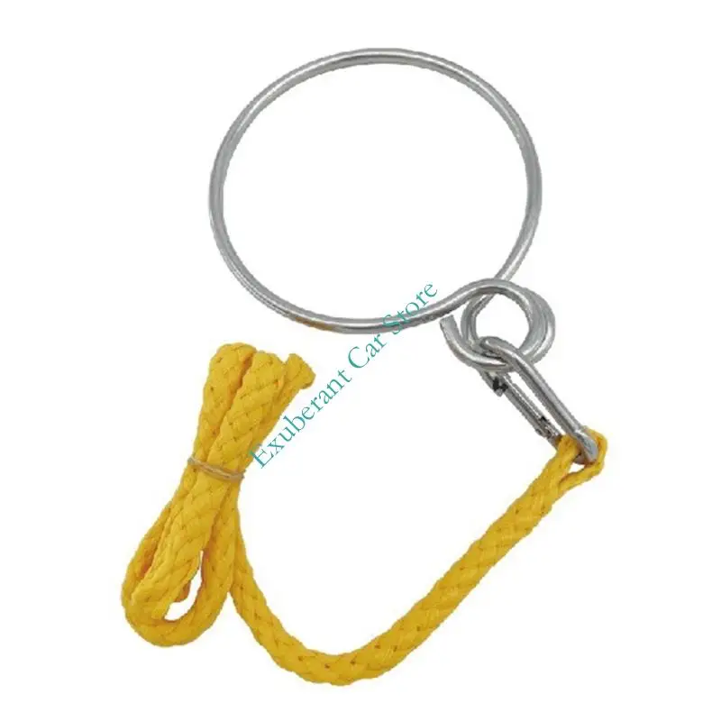 Marine Anchors Retrieving System Rings and Rope Rustproof Sailing Anchors Rings Set