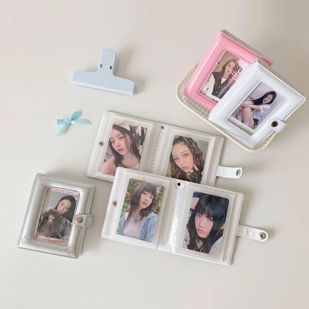3in ID Photo Korean Photocard Holder Decoration Idol Photo Card ID Photo Photocard Frame Picture Korean Style