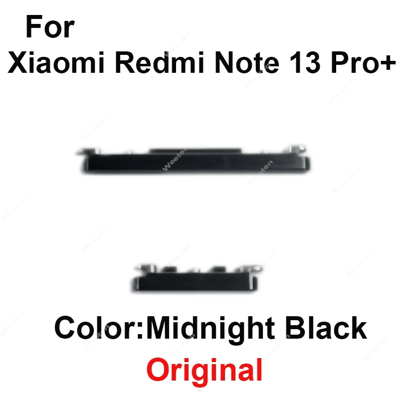 Reliable Side Button Replacement Kit For Xiaomi Redmi Note 13 Pro Plus High Matching Appearance Consistent Perfect Accessory